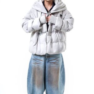 Chaqueta Puffer - Color Gris