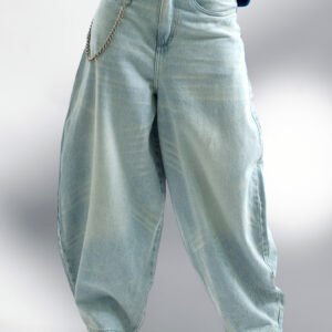 Baggy Barrel Azul Claro