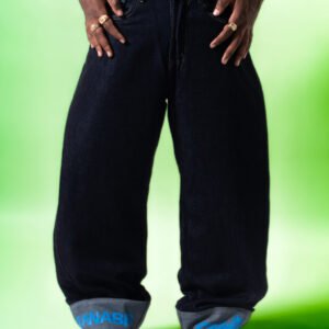 Baggy Estampado Azul